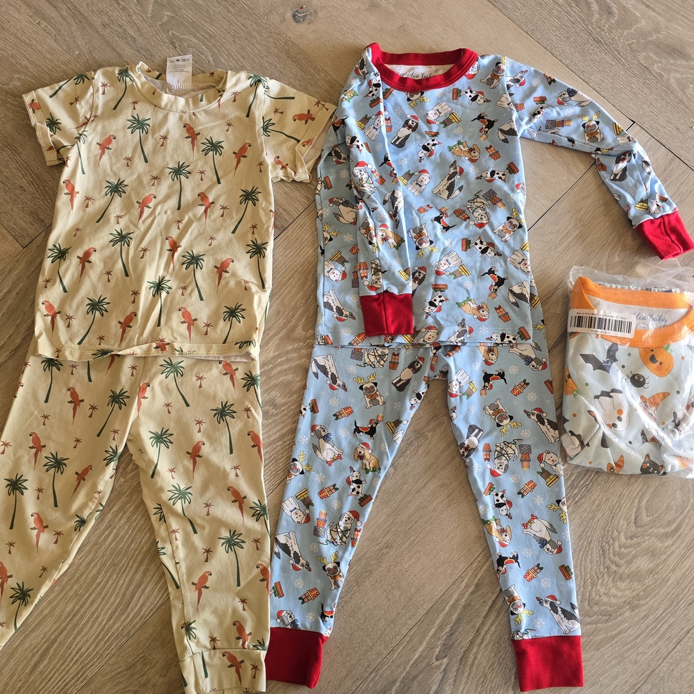Cotton Toddler Pajama Bundle